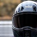 Motorcycle helmet visor with anti-fog coating